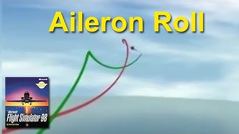 Flight Simulator 98 || Training || Aileron Roll