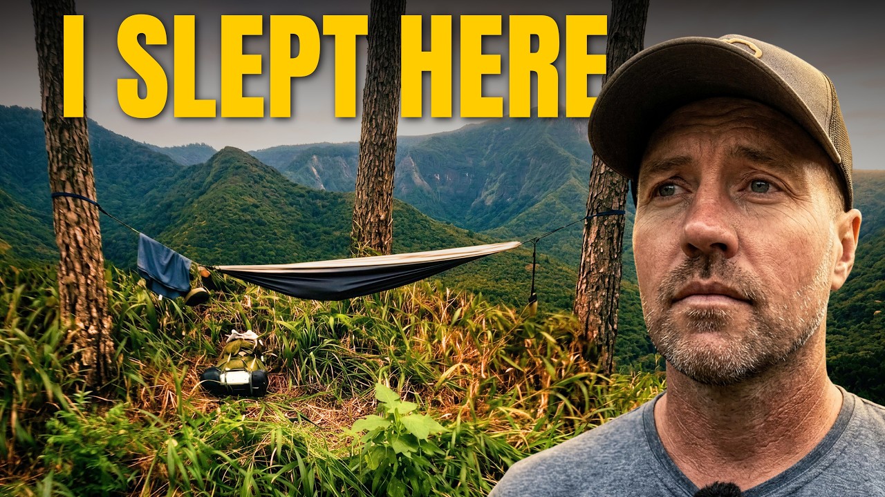 I Went Hammock Camping in Africa's Wild Mountains — Solo - YouTube