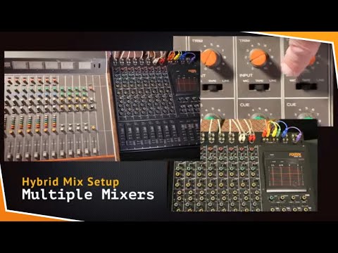Hybrid Mix Setup Stacking Multiple Mixers