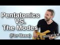 The CRITICAL Difference Between The Modes And Pentatonics On Bass
