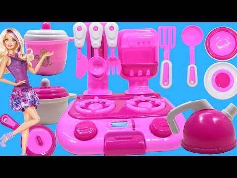 Cooking Toys For Kids - Toy Kitchen Set Cooking Playset For Children by Haus Toys