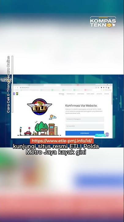 Kena E-Tilang? Begini Cara Mengeceknya