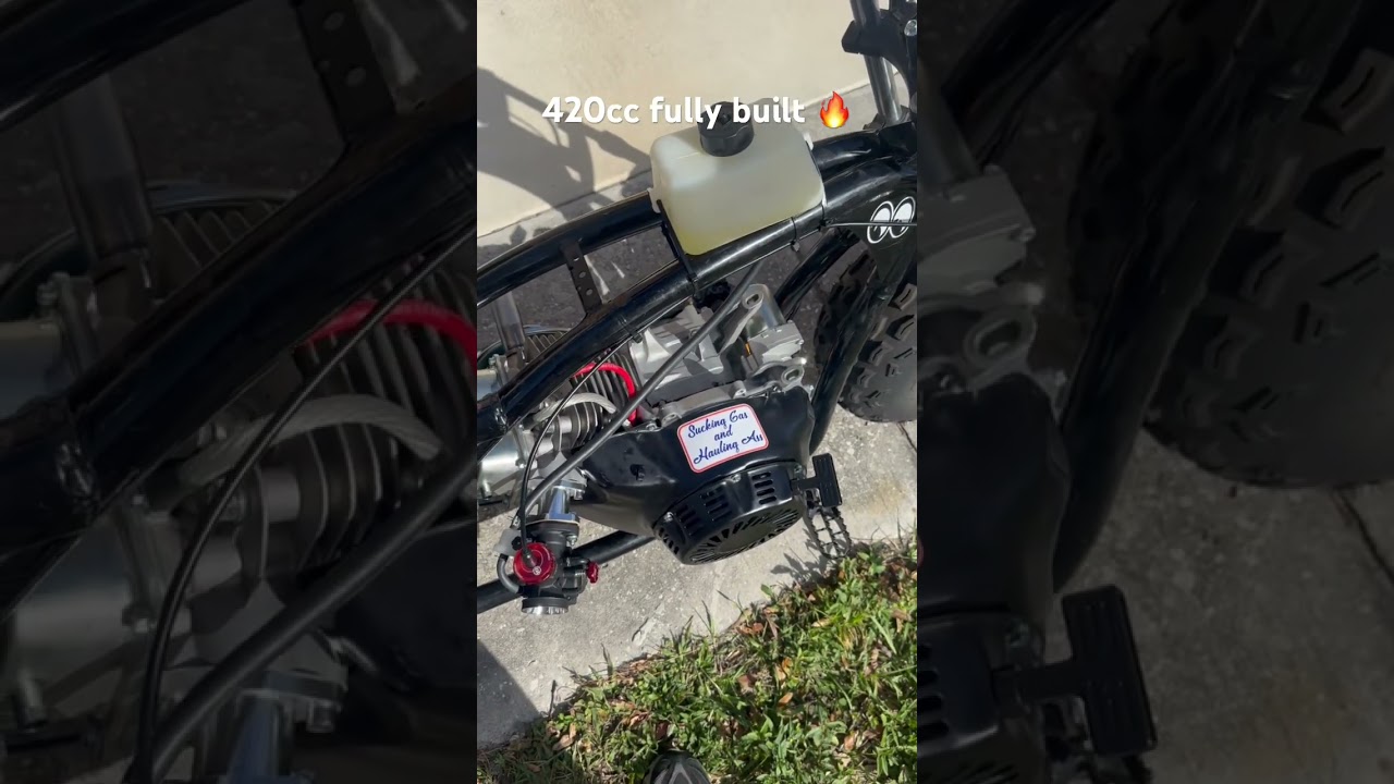 Mini bike bt200x 420 fully built