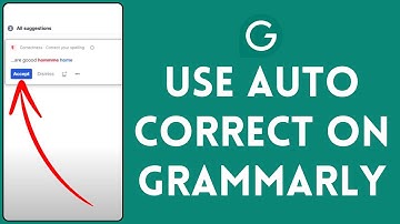 How To Use Autocorrect On Grammarly (Full Tutorial)