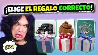 Tengo la PEOR SUERTE del MUNDO✌ | Elige el REGALO correcto | PlayQuiz