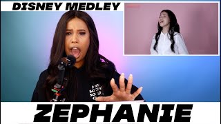 Zephanie - Disney Medley [MUSIC SCHOOL GRADUATE REACTS]