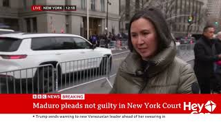 Details Venezuela's Nicolas Maduro pleads not guilty to drugs charges @BBC Spanish Version 🇪🇸 Update
