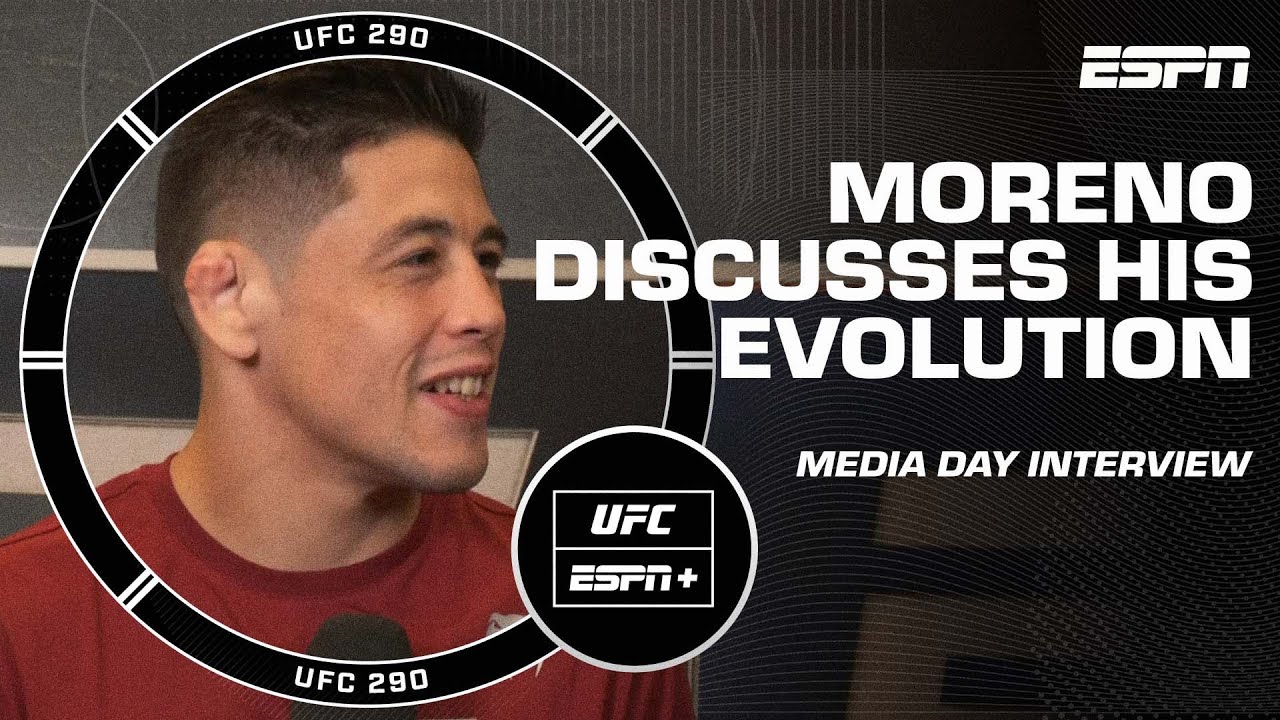 Brandon Moreno describes how hes evolved since last fighting Alexandre Pantoja ESPN MMA