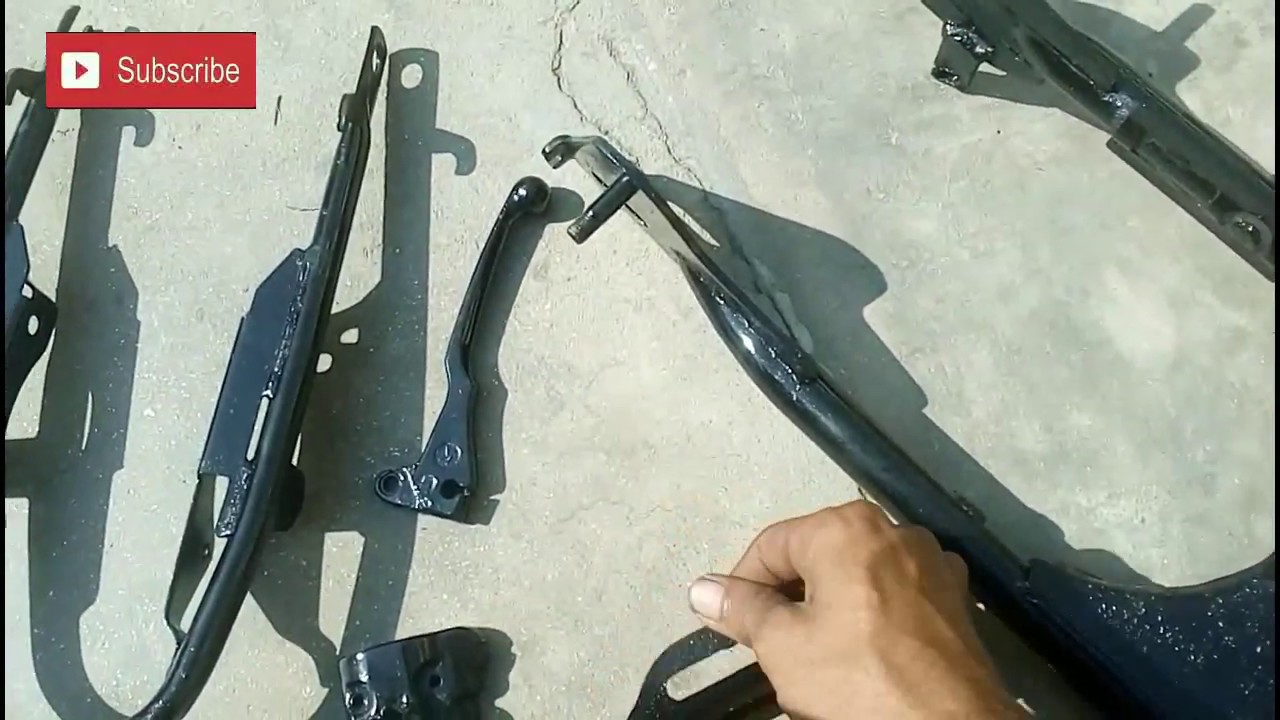 Old Broken Motorcycle Full Restoration.waqar auto tricks YouTube