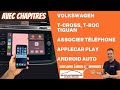 Volkswagen tcross troc tiguan associer son tlphone et utiliser applecar play et android auto