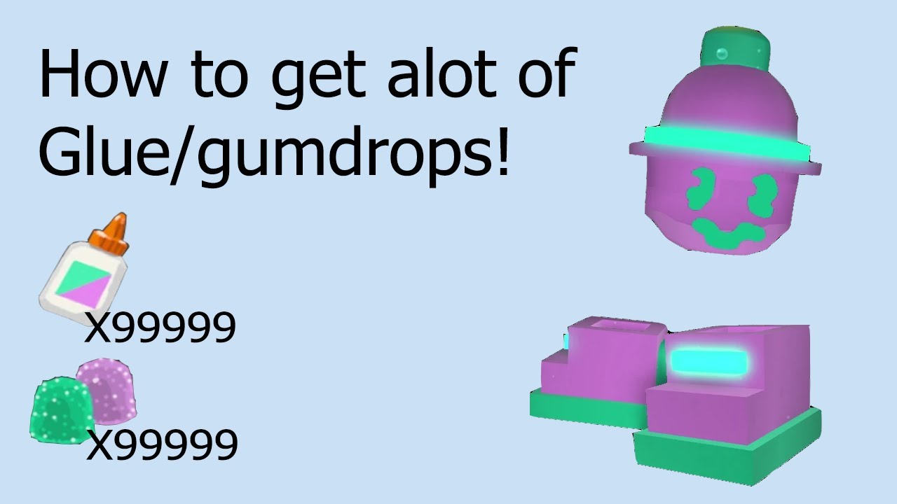 How to get glue/gumdrops fast in Bee Swarm simulator! YouTube