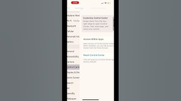 #ios18feature how to reset your control center ￼
