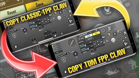 How to copy TDM or Arena Layout in classic bgmi | Copy classic mode settings to tdm | 2025