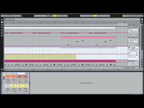 How to Automate Track Groups in Ableton - YouTube