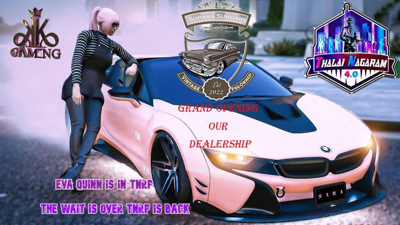 EVA QUINN {EXCALIBURS} GRAND OPENING CEREMONY AT 8PM SOPPANA SUNDARI DEALERSHIP 