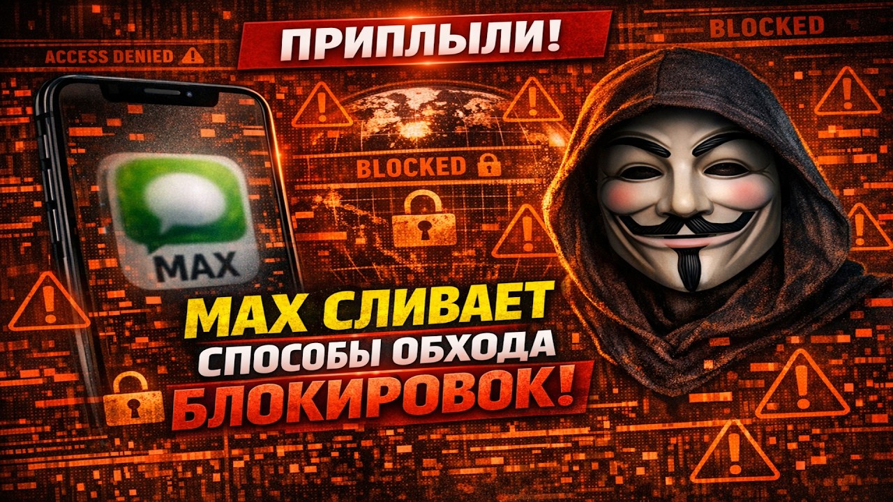 МАХ сливает способы обхода блокировок