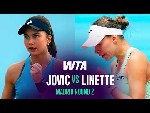 Iva Jovic vs. Magda Linette | 2026 Madrid Round 2 | WTA Match Highlights

Watch the Match Highlights from Magda Linette vs. Iva Jovic, 04/23/2026

Subscribe to the WTA on YouTube: http://www.

#Iva #Jovic #Magda #Linette #2026