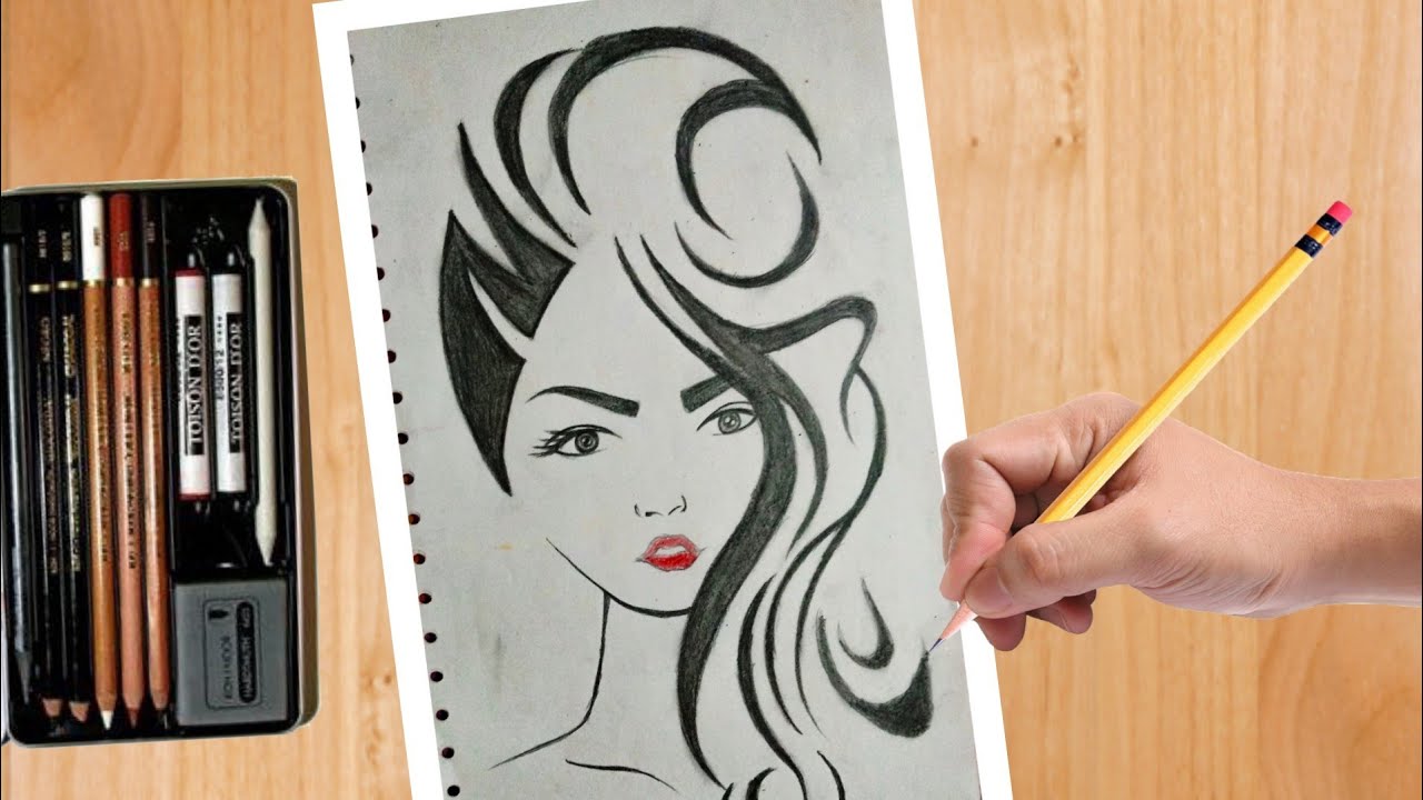 Pencil Drawing | Simple Drawing | Beautiful Drawing | Art - YouTube