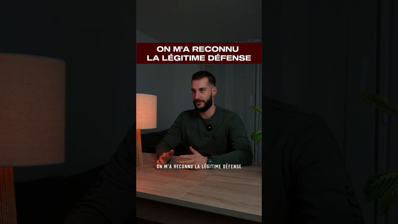 Le juge m'a reconnu la légitime défense alors que j'étais en service.