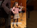 #ヴィヴァルディ 四季より「冬」を🥶#VivaldiWinter #Violinist#廣津留すみれ #SumireHirotsuru