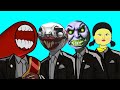 THE EXTRA SLIDE VS CHOO CHOO eater and other monster eaters | Coffin Dance meme song (COVER)