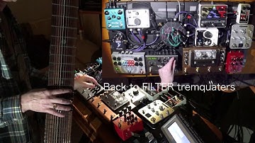 Pedalboard Demo 3 - Strymon Timeline delay over improv loop
