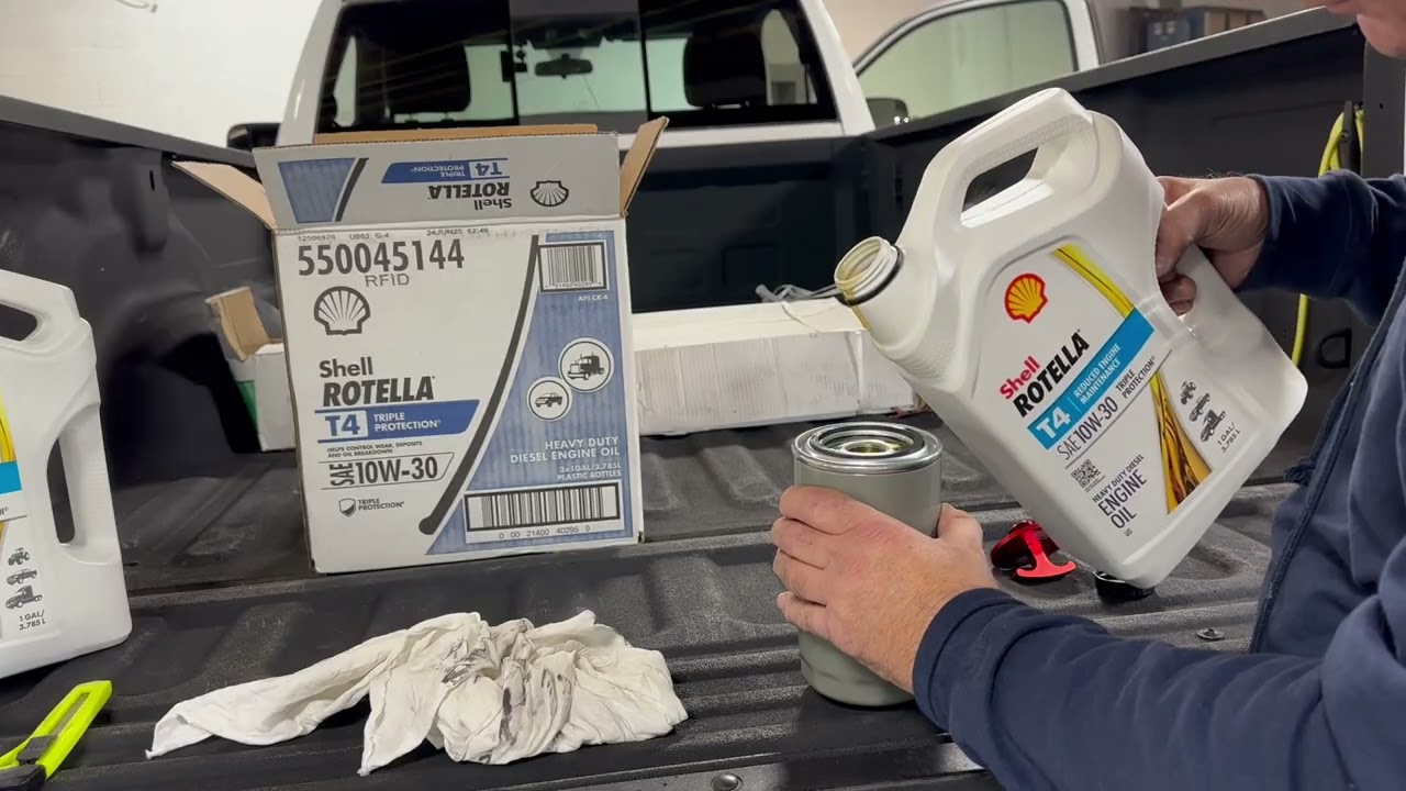 November 30, 2025 oil change on my 2022 dodge ram 3500 diesel 