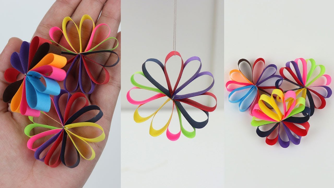 DIY Paper Flower Garland Tutorial 