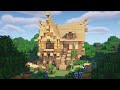 Minecraft | How to Build a Easy Survival House | Starter House (Tutorial)