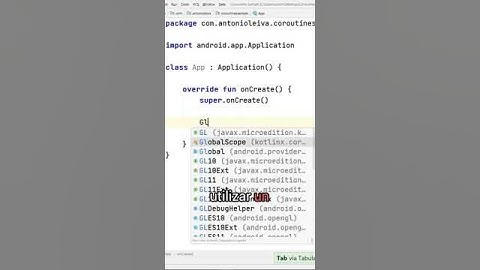 Entendiendo GlobalScope para nuestra aplicación