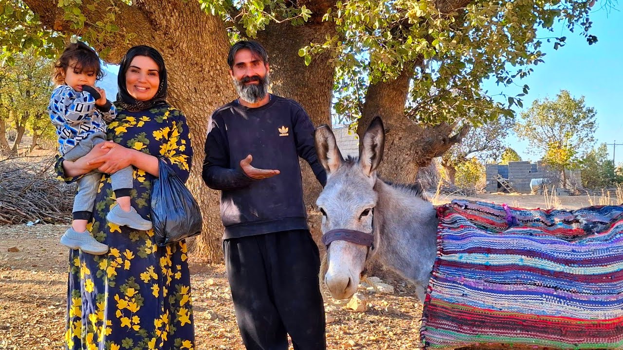 Борьба за выживание в горах | Кочевая жизнь Рогае и Абеда 🌿🔥