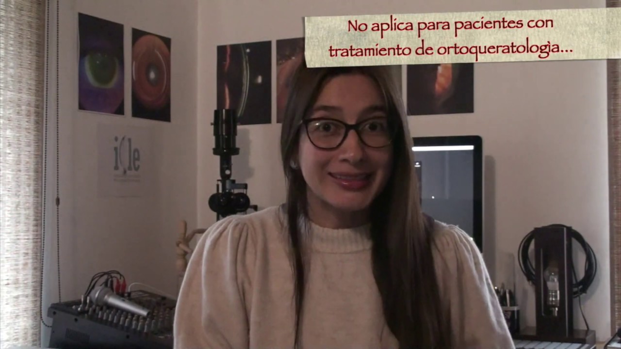 Por qué se empañan mis Lentes de Contacto? Limpieza de lentes de contacto.  Norma Cárdenas Optómetra - YouTube