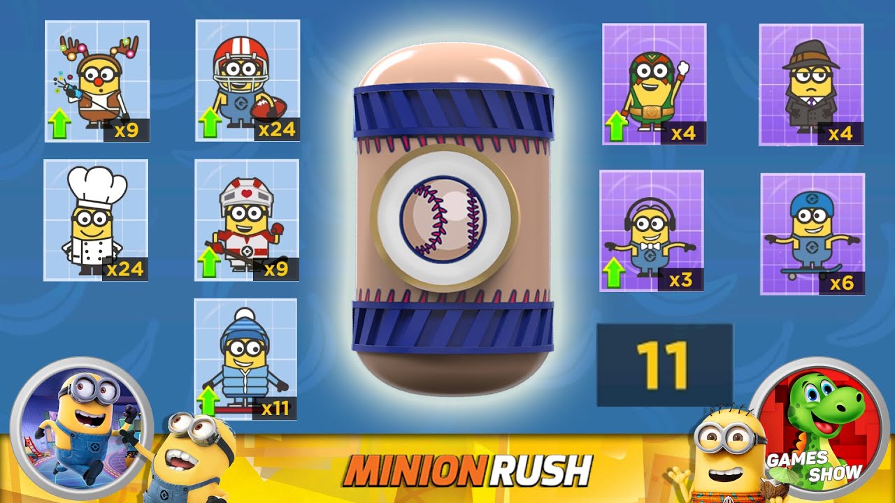 Minion Rush Lucy prize pod х11 Super Summer Games gameplay walkthrough