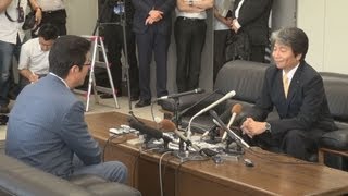 八尾市長、重ねて「反対」 オスプレイ訓練、維新幹事長が直談判