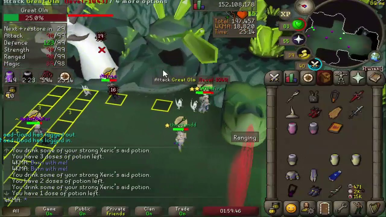 Twisted Bow Swalla osrs ! FFA.