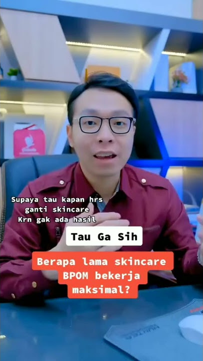 Berapa lama NBS Skincare bekerja maksimal menurut dr.Richard Lee.? Yuk rutin kan pakai NBS Skincare