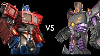 Fog of war Boss Battle (Optimus gets his revenge) - Transformers Forge To Fight