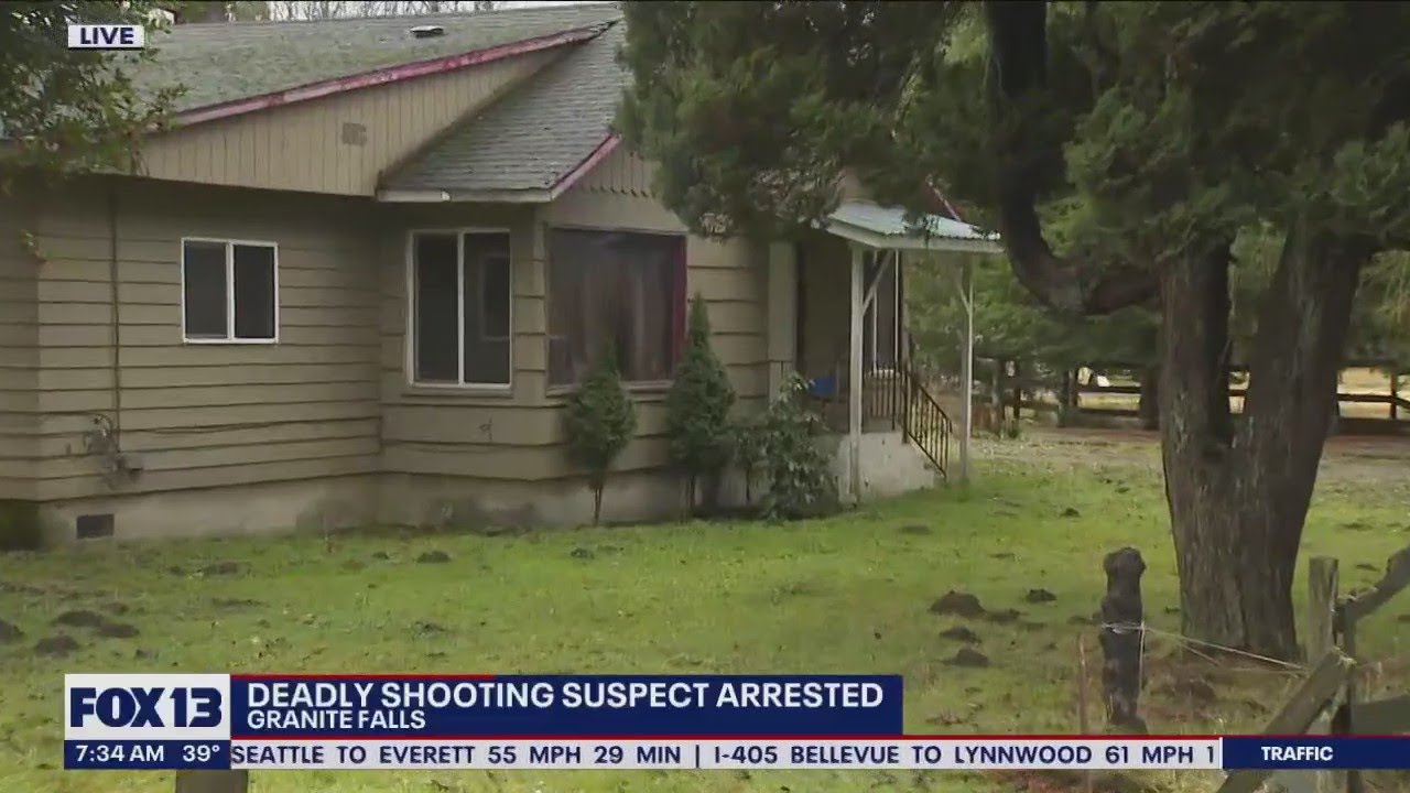 Deadly shooting suspect arrested after standoff with SWAT in Granite ...