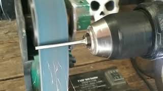 Homemade firing pin