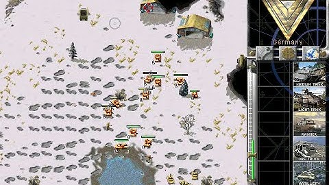 Command & Conquer Red Alert 1 (online multiplayer): North by Northwest