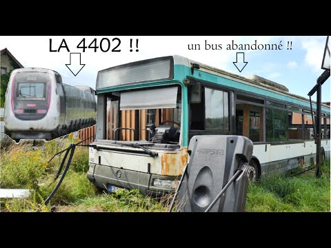 On Visite Un Bus Abandonné Et On Croise La Rame Record Du Monde ! #vlog