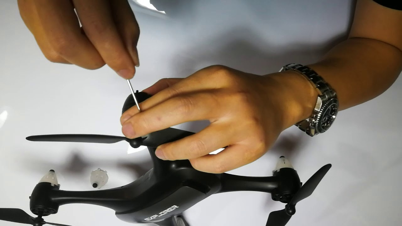 tech rc EXPLORER drone propellers replacement guide