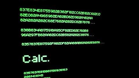 初音ミクオリジナル曲 「Calc.」