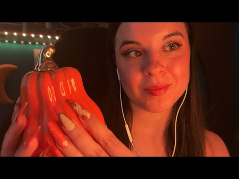 ASMR Tapping & Scratching en Objetos Naranjas para Relajarse y Dormir ♡
