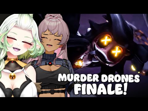 THIS IS THE COOLEST LAST FIGHT!! | VTuber Reacts | MURDER DRONES - Episode 8: Absolute End