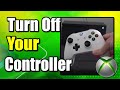 How to Turn Off XBOX One Controller Connected to PC or Phone (best method)