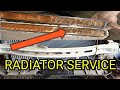 Radiator service. Radiator chokup. Beat petrol radiator service. Beat petrol overeating.cartech