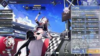 Azur Lane: Prinz Eugen L2D Skin [Final Lap] (Black Friday Akashi's Fire Sale 2022)