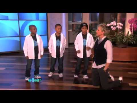 3 Amazing Kid Hip Hop Dancers on Ellen DeGeneres Show (10042010).avi