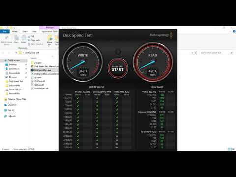 blackmagic Disk Speed Test download (latest version 3.4.2) Windows + Mac